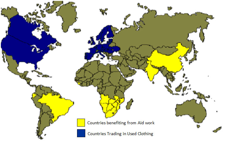 Humana People to People members activities worldwide